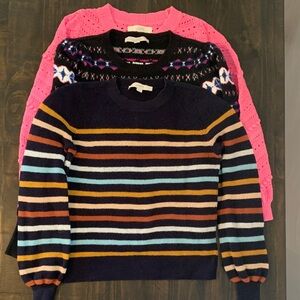 LOFT Bundle of 3 Sweaters